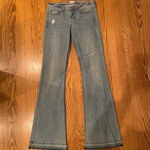 Sneak Peek Wide Leg Jeans